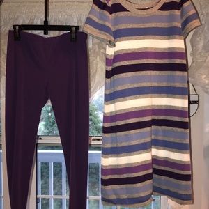 1989 Children’s Place Dress with Pants 2PC